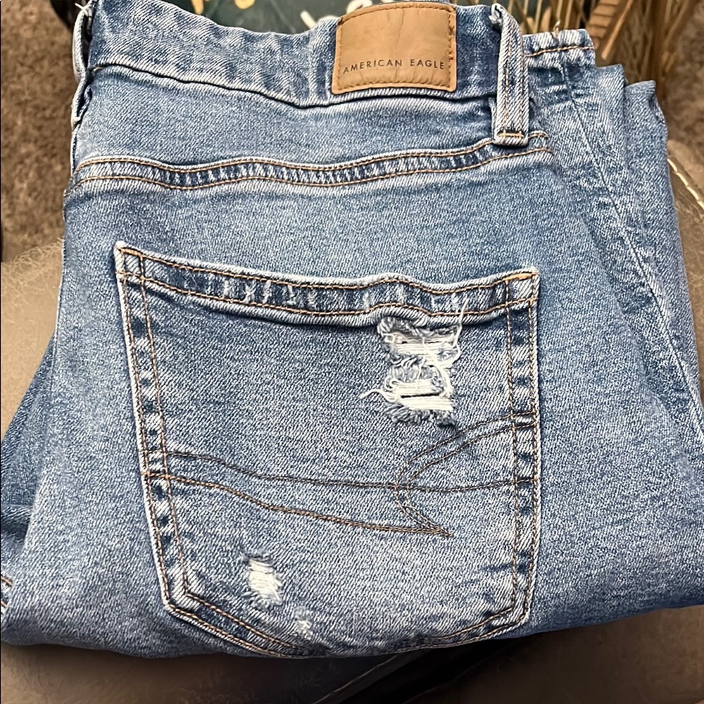 American Eagle Outfitters Blue Flare Jeans
